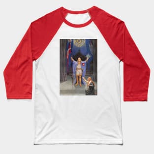 Parsifal and the Grail in the Temple at Mount Salvat Baseball T-Shirt